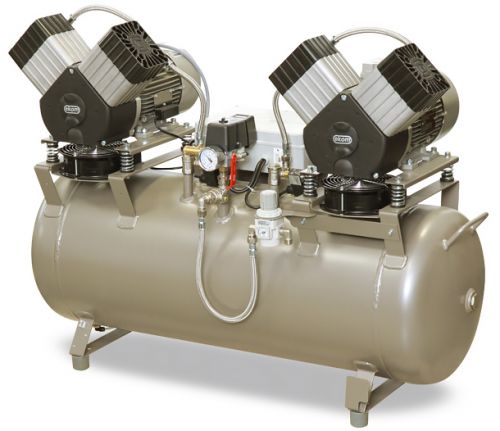 Безмасляный компрессор EKOM серии DK 2x2v110s