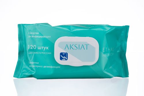 Салфетки для экспресс-дезинфекции АКСИАТ флоупак