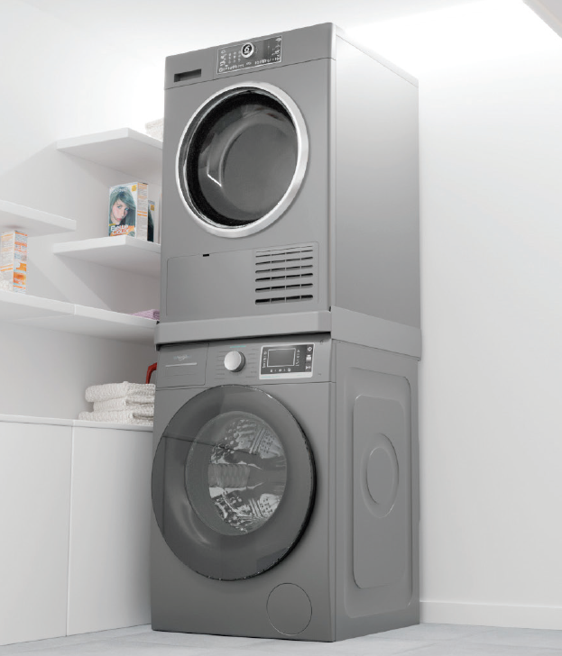 Стирально-сушильная колонна Whirlpool 9 кг: цена, купить в Москве
