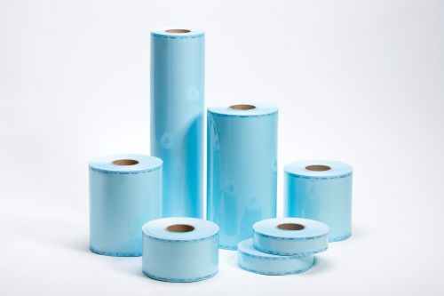 Рулоны плоские Клинипак для паровой и газовой стерилизации